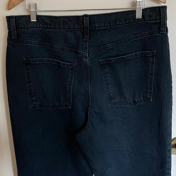 Universal Thread Vintage Straight Jeans Dark Blue Size 16/33R - Picture 4 of 9